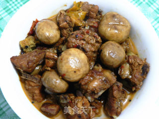 Stewed Mushrooms with Spare Ribs recipe