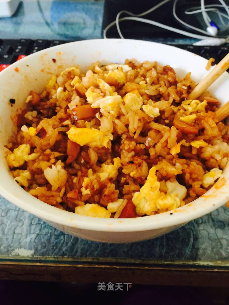 Soy Sauce Fried Rice recipe