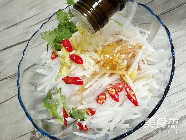 White Radish recipe