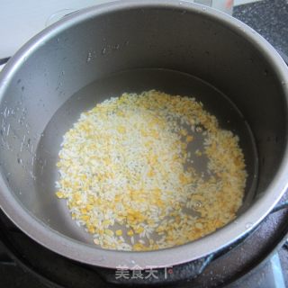 Corn Glutinous Rice Porridge recipe