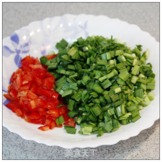Summer Salad with Mother's Food-----sweet Leeks Mixed with Fragrant Dried recipe