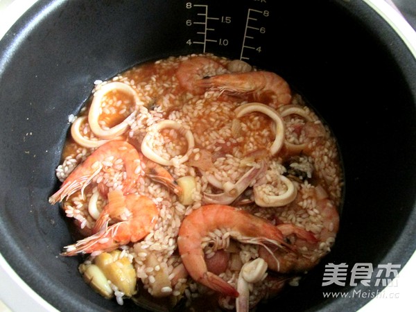 Seafood Abalone Rice recipe