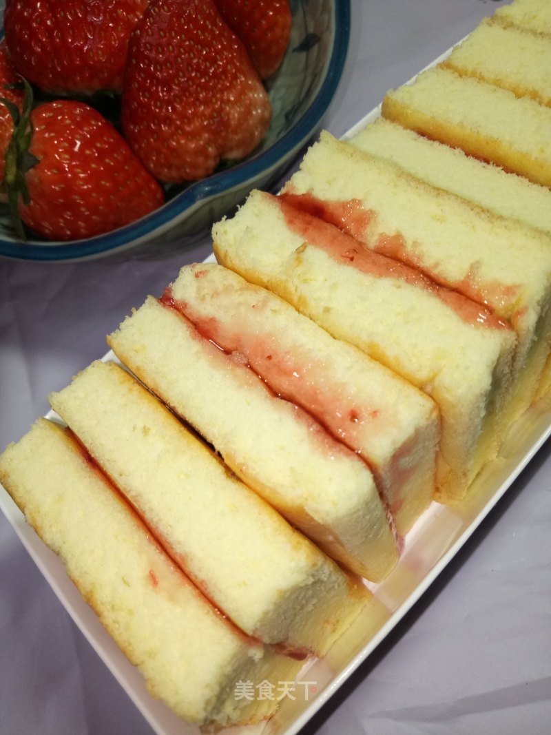 Strawberry Jam Layer Cake recipe