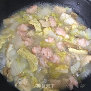 Baby Cabbage Seafood Soup recipe