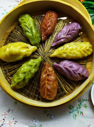 Colorful Steamed Dumplings recipe