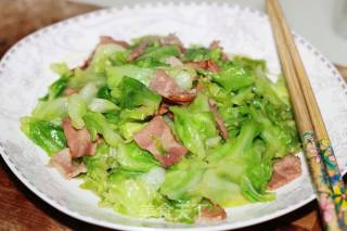 Bacon Shredded Cabbage recipe