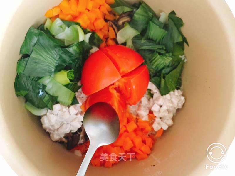 Rice Cooker Tomato Braised Rice recipe