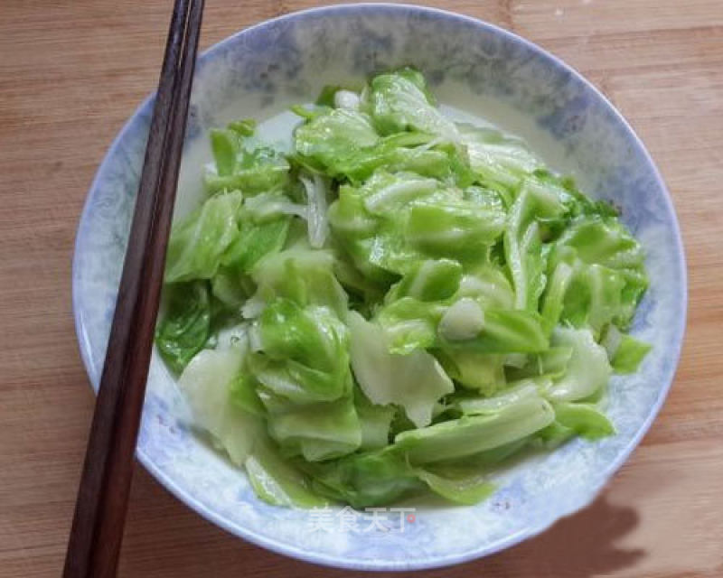 Shredded Green Cabbage recipe