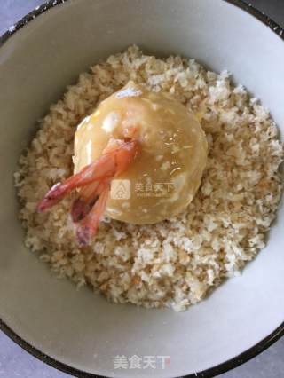 #aca烤明星大赛#roasted Potatoes and Shrimp Balls recipe