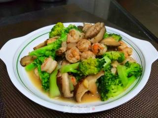 Shrimp Balls with Broccoli recipe