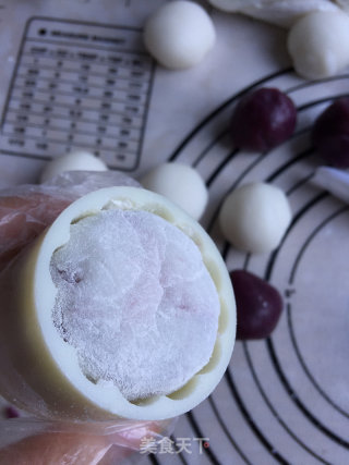 #新良第一节烤大赛# Rose Flower Snowy Moon Cakes recipe