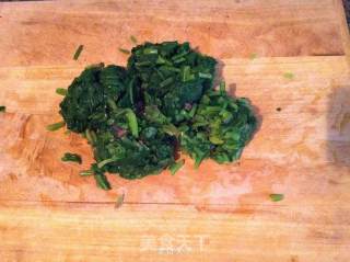 Spinach Vermicelli and Egg Veggie Steamed Bun recipe