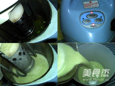 Three Green Soy Milk recipe