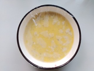 Whitebait Steamed Egg recipe