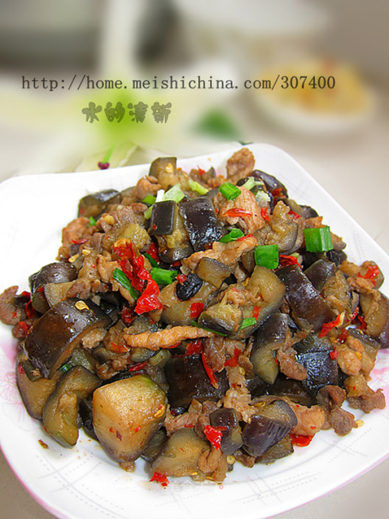 Ten Minutes Quick Hand Dishes—homemade Roast Pork with Diced Tomatoes recipe