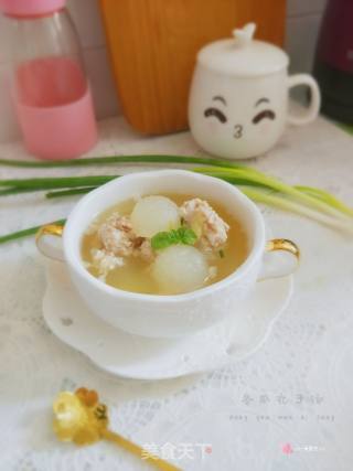 Winter Melon Meatball Soup recipe