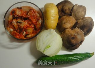 Kimchi Potato Mixed Fried Rice recipe