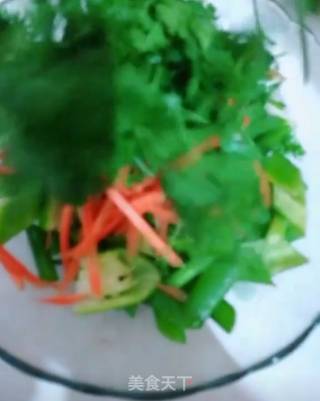 Scallions Mixed with Chili recipe