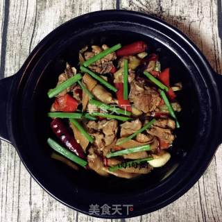 Huadiao Tender Ginger Duck Pot#肉肉厨 recipe