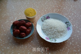 Two Rice Red Dates Porridge recipe
