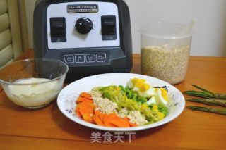 Oatmeal Spring Bamboo Shoots Rural Slimming Meal recipe