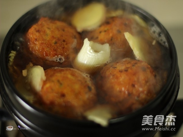 Less Oil Version of Sixi Meatballs recipe