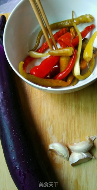 Fried Eggplant with Sour Chili in Old Altar recipe