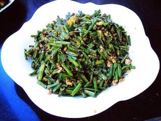 Stir-fried Cowpea with Minced Meat recipe