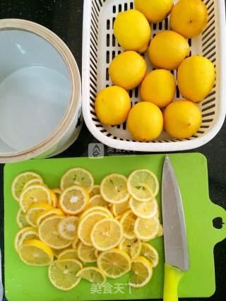 Stewed Lemon with Orange Peel and Rock Sugar recipe