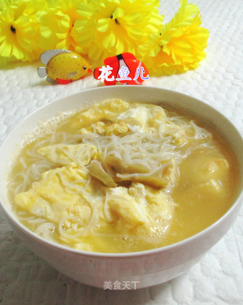 Pickled Mustard Egg Rice Noodles recipe