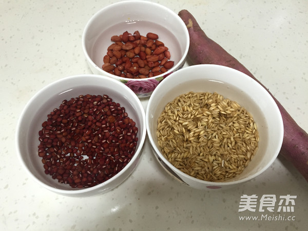 Red Bean Naked Oat Congee recipe