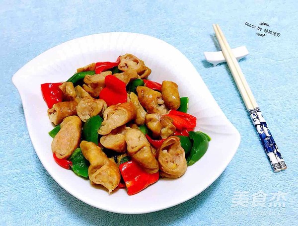 Double Pepper Fat Intestine recipe