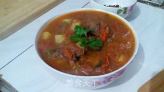 Goulash with Tomatoes and Potatoes recipe