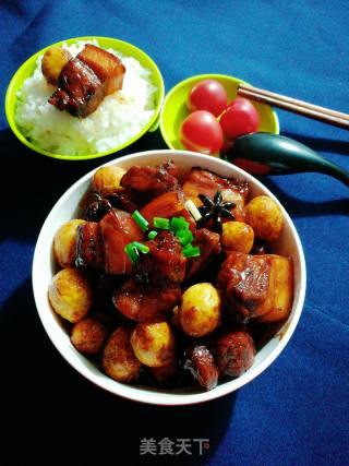 Braised Pork with Quail Eggs recipe