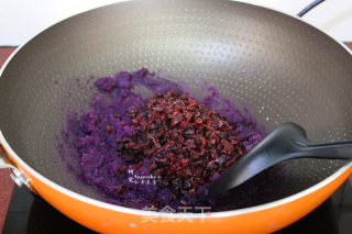 Cranberry Purple Sweet Potato Stuffing recipe