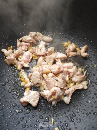 Fried Pork with Dried Tofu recipe