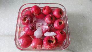Rock Sugar Hawthorn---a Sweet and Sour Appetizing Snack recipe