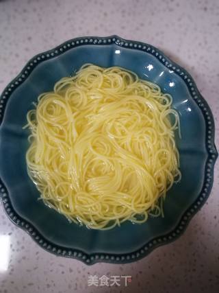 Fried Noodles with Vegetables and Corn recipe