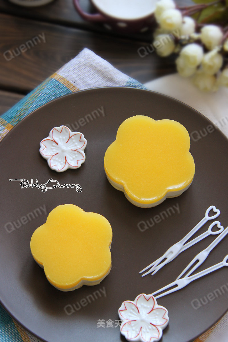 Orange Mousse Cake-qq Sugar Edition recipe