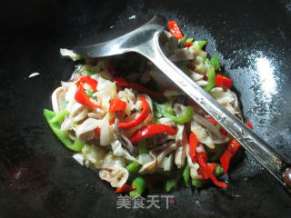 Stir-fried Pork Belly with Double Pepper Cabbage recipe