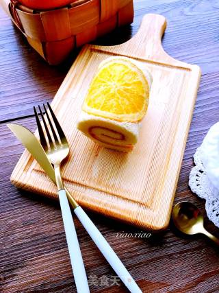 #trust之美#orange Cake Roll recipe