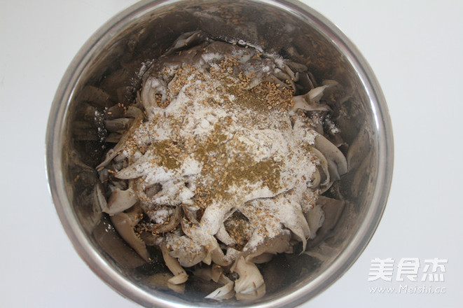 Dry Fried Mushrooms recipe