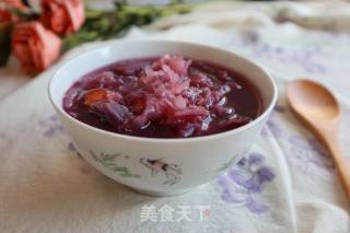 Purple Sweet Potato White Fungus and Lotus Seed Soup recipe