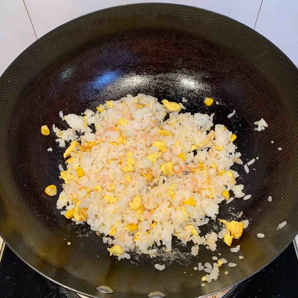 Fried Rice with Egg and Shrimp recipe