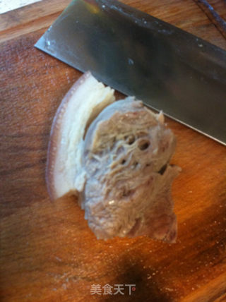 Twice Cooked Pork with Garlic Sprouts recipe