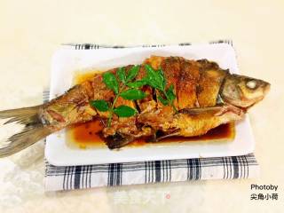 #春食野菜香#fried Wuchang Fish with Pepper Leaves recipe