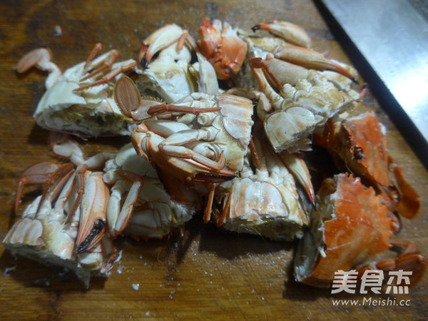 Stir-fried Stone Crab with Hot Pepper recipe