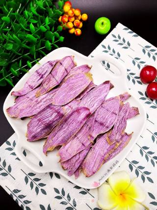Roasted Purple Potato Chips recipe