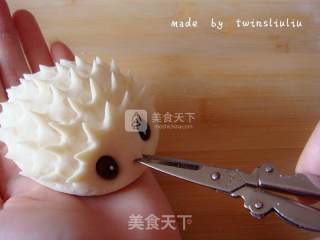 Hedgehog Mouse Patterned Steamed Buns (red Bean Paste Buns) recipe