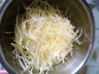 Cold Tofu Skin (dry Tofu) Potato Shreds recipe